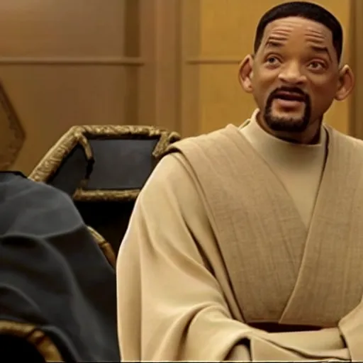 Prompt: will smith is on the jedi council but he will not be granted the rank of master