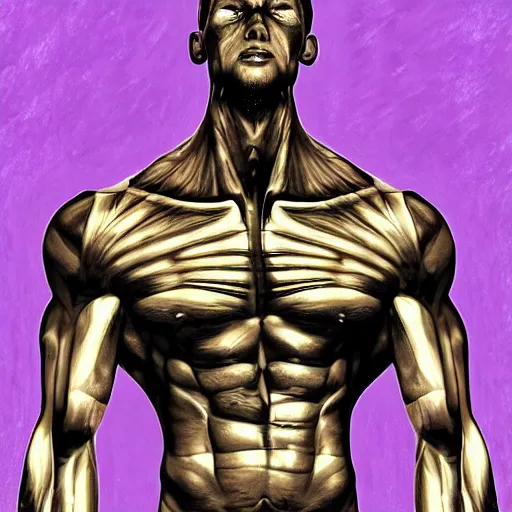 Prompt: Bishop X man, digital painting, muscular masculine figure