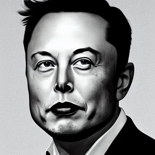 Prompt: intrinsic detail of elon musk