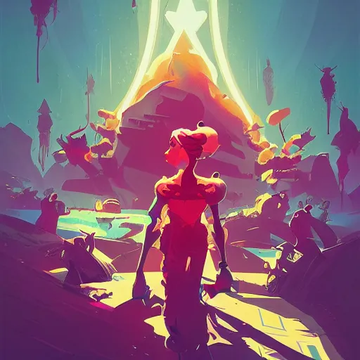 Image similar to Twin sister's Gang , game poster printed on playstation 2 video game box , Artwork by Anton Fadeev and greg rutkowski, cinematic composition