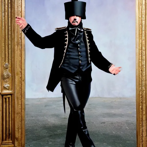 Prompt: Keanu Reeves dressed as Napoleon Bonaparte