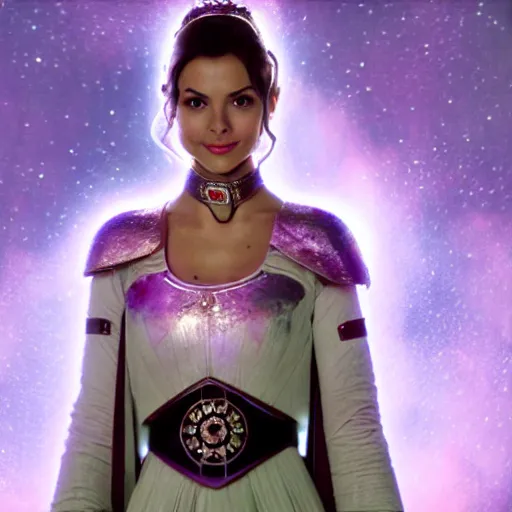 Image similar to victoria justice as princess padme in star wars episode 3, 8 k resolution, cinematic lighting, anatomically correct