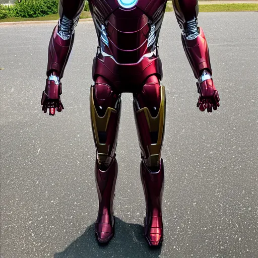 Image similar to Photo of the inside the iron man suit from marvel superhero, high-tech, futuristic, metal gear, mechanical parts, engineering, design, moving parts, armor