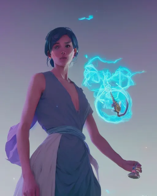 Prompt: highly detailed vfx portrait of a mage casting magic, correct anatomy and body proportions, unreal engine, greg rutkowski, loish, rhads, beeple, makoto shinkai and lois van baarle, ilya kuvshinov, rossdraws, tom bagshaw, alphonse mucha, global illumination, detailed and intricate environment