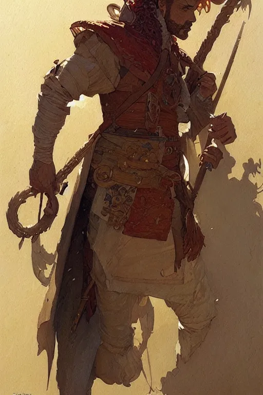Image similar to attractive male, fantasy, dnd, character design, painting by jean giraud, greg rutkowski, carl larsson