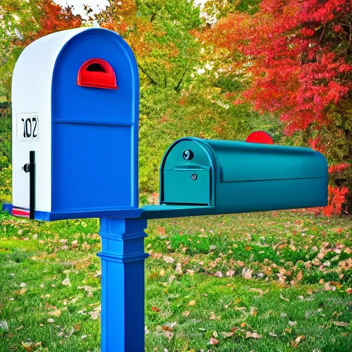 Prompt: massively overstuffed mailbox photo