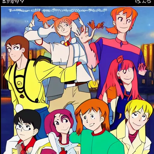 Prompt: scooby doo in an anime, trending on pixiv fanbox, very very very beautiful