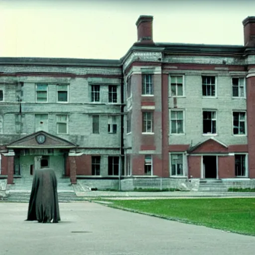 Image similar to danvers state hospital. still from blade runner