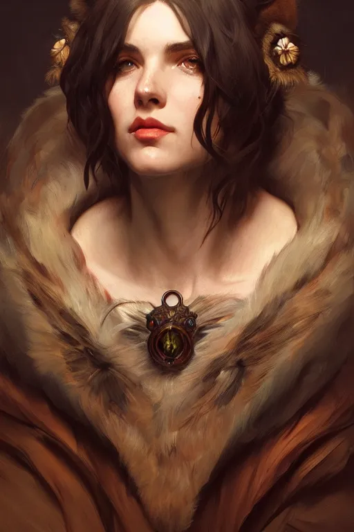 Image similar to face photography of edwin henry landseer, deep focus, d & d and mtg, fantasy, intricate, elegant, highly detailed, digital painting, artstation, concept art, matte, sharp focus, illustration, hearthstone, art by artgerm and greg rutkowski and alphonse mucha