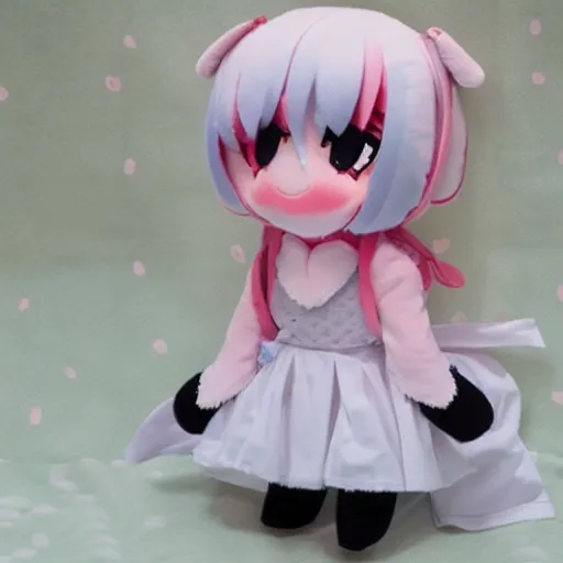 Image similar to cute fumo plush of the kind of girl who doesn't care if someone gets offended by her honest opinions