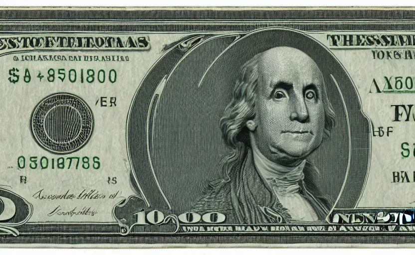 Image similar to rectangular photograph of two dollar u. s. currency note