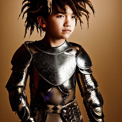 Image similar to a portrait of a beautiful young babelian male wearing an alexander mcqueen armor , photographed by andrew thomas huang, artistic