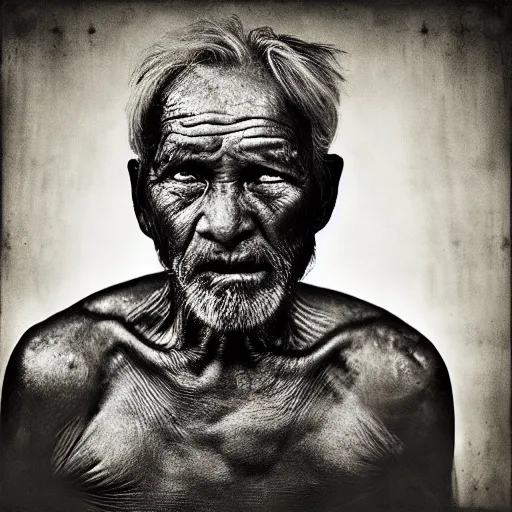 Image similar to portrait of unobtainium by lee jeffries