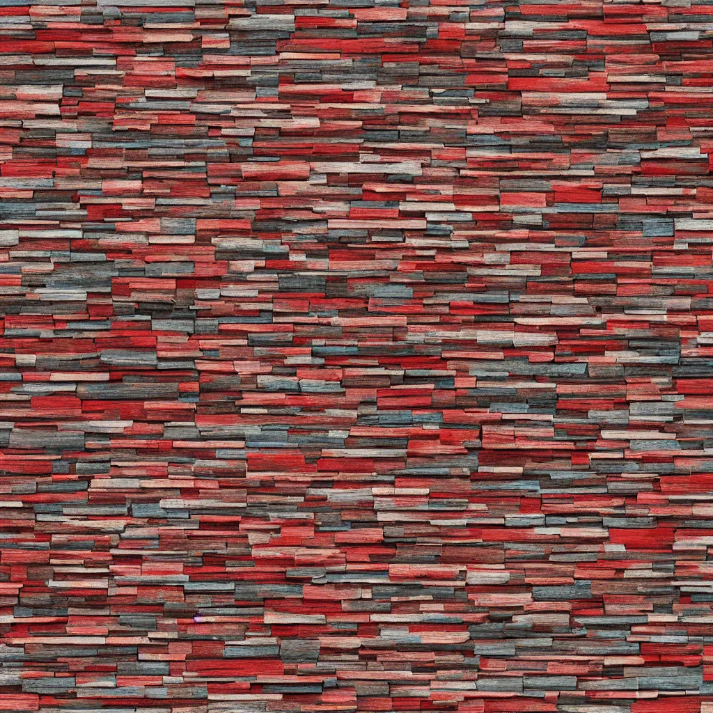 Image similar to plaid painted brick texture