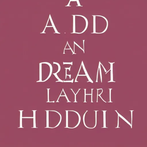 Prompt: a dream depicting adhd