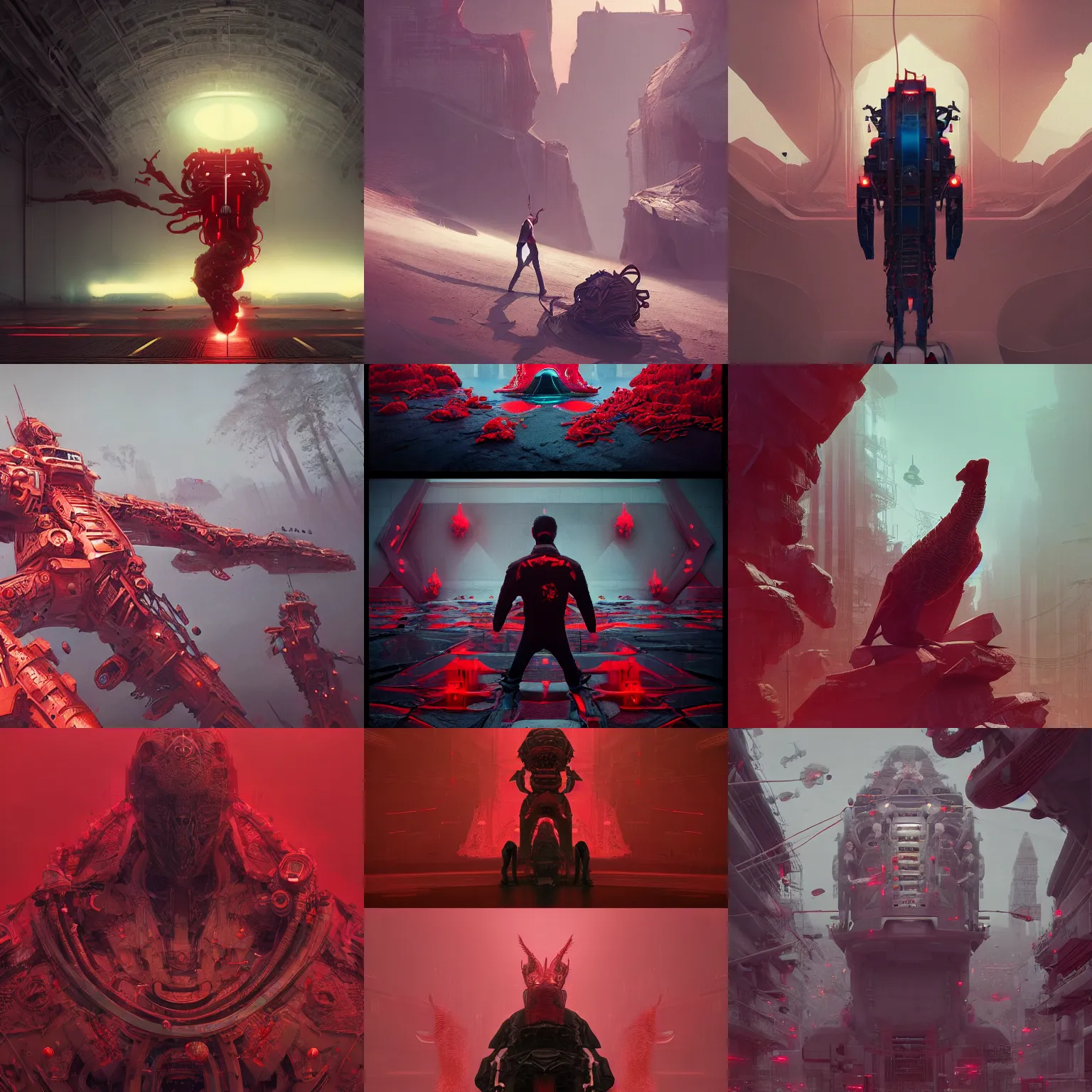 Prompt: solidarity, intricate artwork by Tooth Wu and wlop and beeple. octane render, trending on artstation, greg rutkowski very coherent symmetrical artwork. cinematic, hyper realism, high detail, octane render, 8k, red and black tones