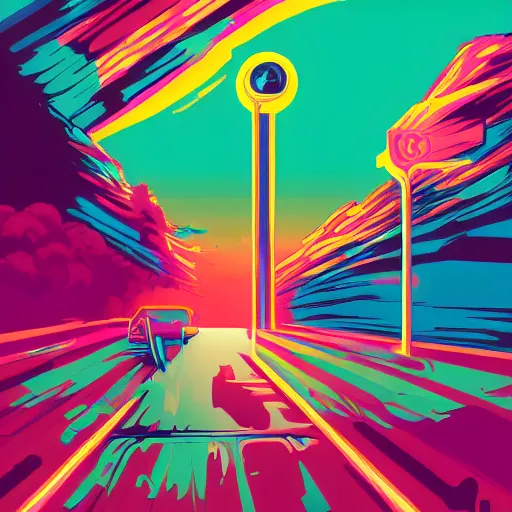 Image similar to argentina, epic retrowave art, trending on art station