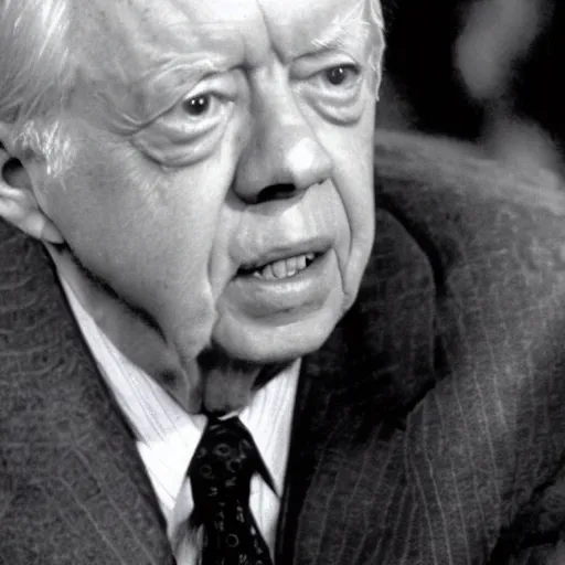 Image similar to Jimmy Carter as Greg Stillson, The Dead Zone (1983)