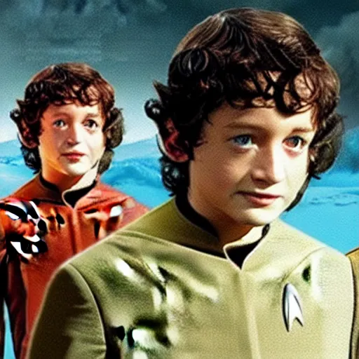 Image similar to Frodo in Star Trek