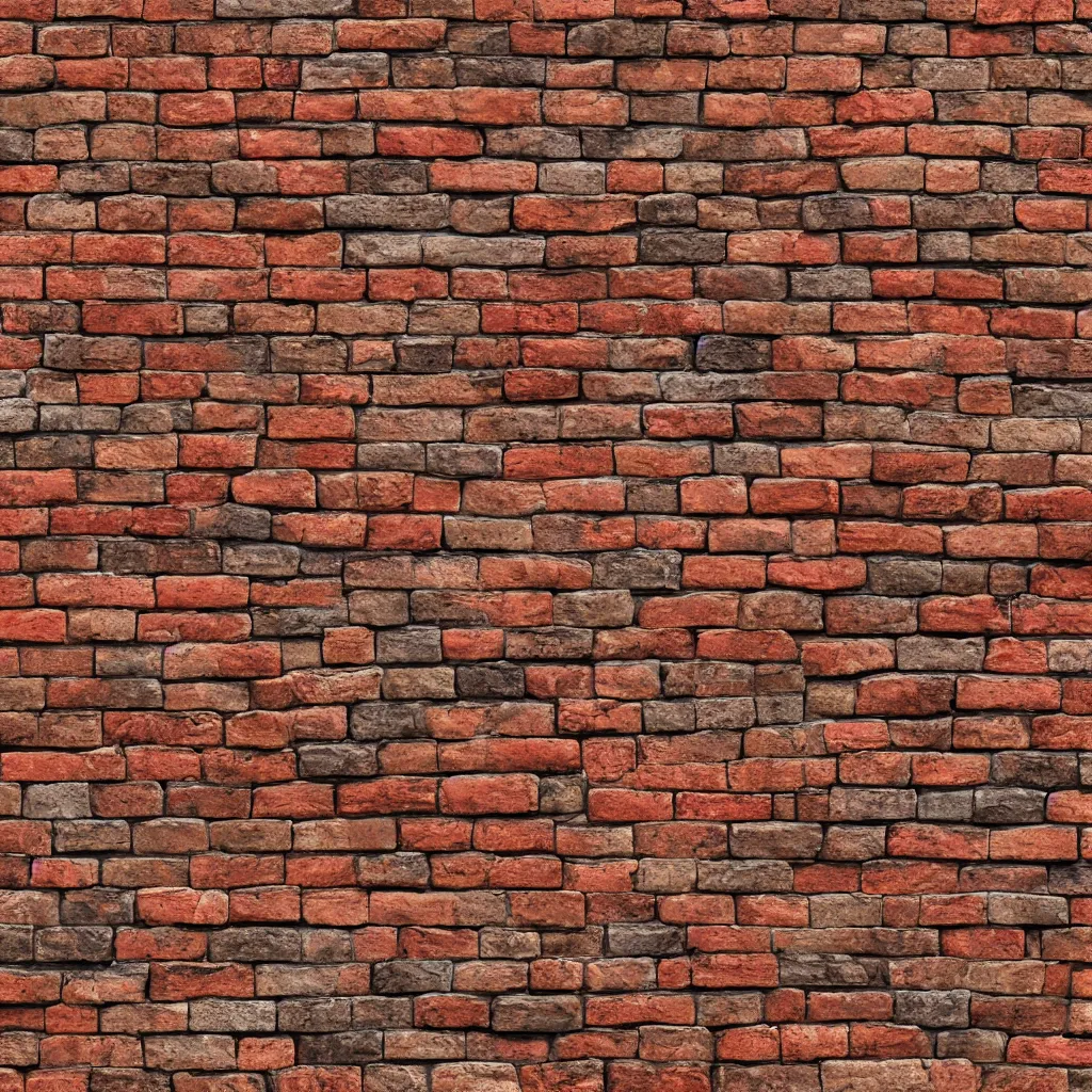 Image similar to very big brick texture material, high definition, high detail, 8k, photorealistic