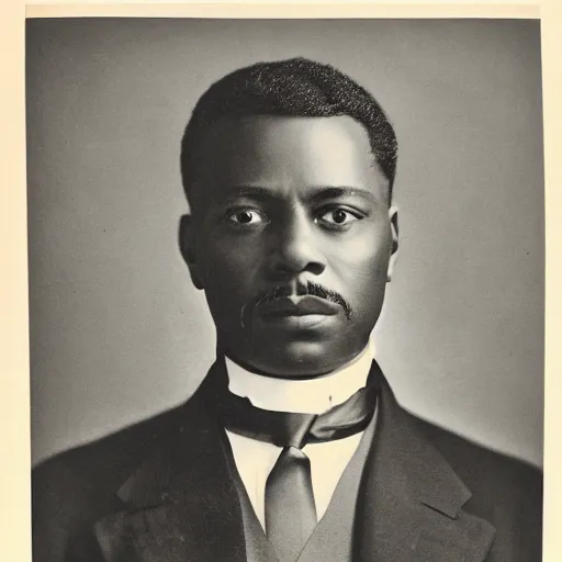 Image similar to a portrait of a black king in 1920s America, detailed,