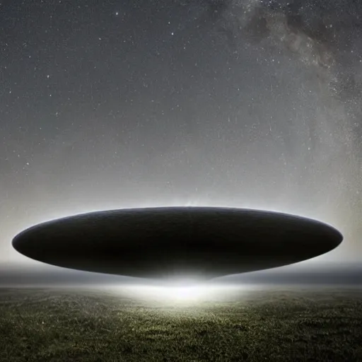 Image similar to huge mysterious ufo ignoring the laws of physics over a natural scene. entries in the 2 0 2 0 sony world photography awards.