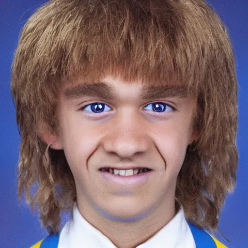 Image similar to a hyper realistic award winning yearbook photo of shaggy from scooby - doo