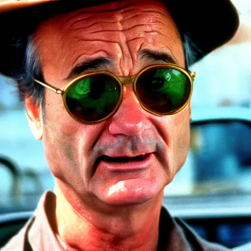 Image similar to bill murray in fear and loathing