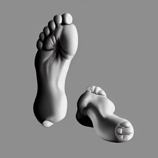 Image similar to A big toe, realistic, studio lighting, feet, detailed