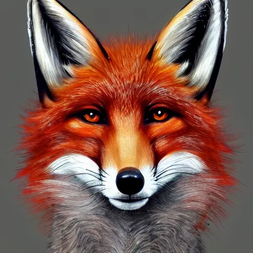 Image similar to portrait of a fox wearing a tiara, wreath flowers, fantasy art, d & d, trending on artstation, beautiful art, intricate, elegant, highly detailed, digital painting, concept art, smooth, sharp focus, illustration