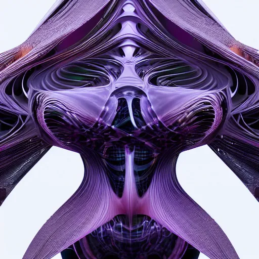 Image similar to cyberpunk irradiance by zaha hadid, iris van herpen and rick owens. highly detailed, hyper - real, very beautiful, intricate fractal details, very complex, opulent, epic, mysterious, polished, futuristic design, trending on deviantart and artstation