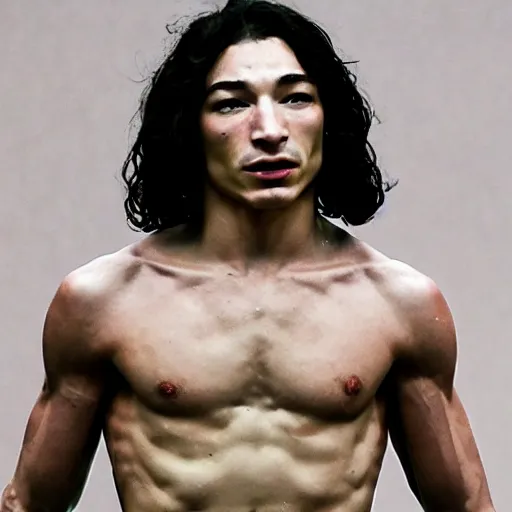 Prompt: Ezra Miller as God