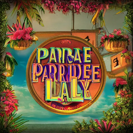 Image similar to paradise city cinematic very soft colors detailed