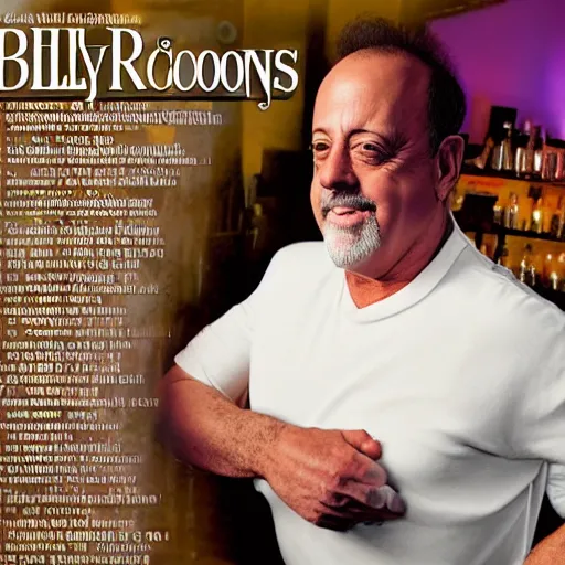 Image similar to Billy Joel in the backrooms