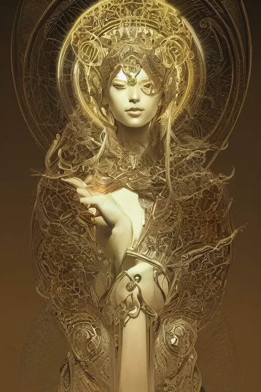 Image similar to no figure!!!, ultra realistic illustration, a jade statue of sacred geometry, intricate, elegant, highly detailed, digital painting, artstation, concept art, smooth, sharp focus, illustration, art by artgerm and greg rutkowski and alphonse mucha