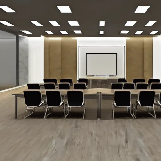 Image similar to corporate conference room interior concept design high quality ultra realistic 8 k