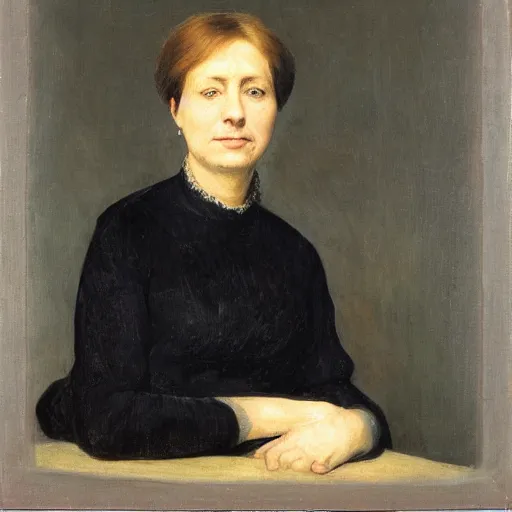Prompt: portrait of Anna Shcherbakova