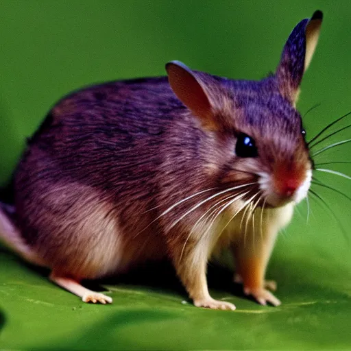 Image similar to The first pikachu (Amber Rattus) found in nature, circa 1992, photograph