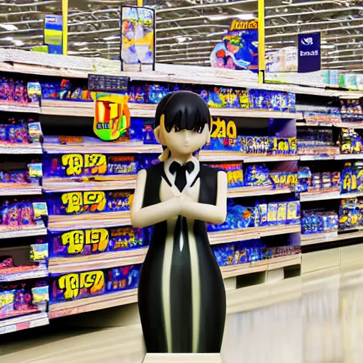 Image similar to figurine of walmart, personification, embodiment of, symbolize, official store photo, commercial photo, featured on amiami, surrealism, 8 k, 8 5 mm, beautiful composition