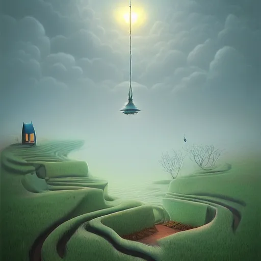 Image similar to dawn of knowledge by gediminas pranckevicius