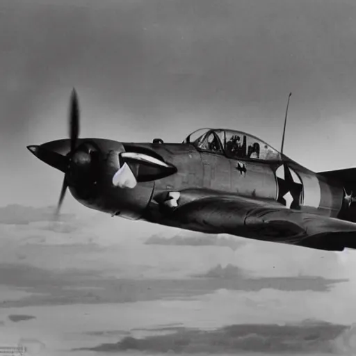 Prompt: ww 2 dogfight photography