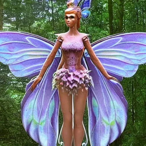 Prompt: whole body ct of a fairy