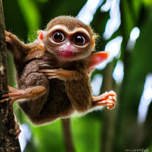 Prompt: gremlin tarsier