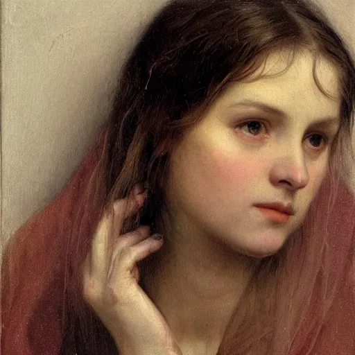 Image similar to photo of young woman by carl heinrich bloch