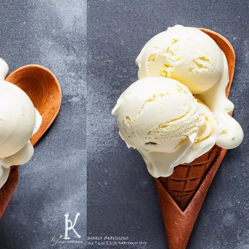 Prompt: delicious vanilla ice cream , 8k , mega high quality , professional food photography , award winning photo , foodporn