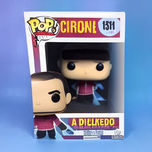 Image similar to A funko pop of Chiquito de la Calzada