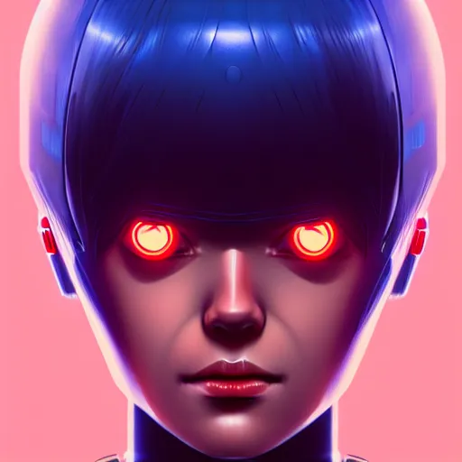 Image similar to a humanoid android woman with integrated cybernetic modifications, cyberpunk art by ilya kuvshinov, trending on cgsociety, computer art, ilya kuvshinov, artstation hd, artstation hq