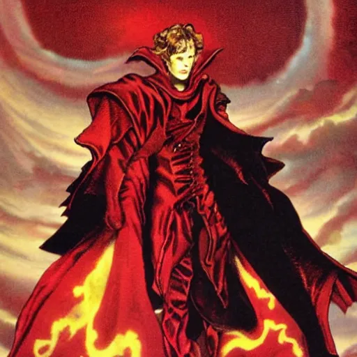 Image similar to the red warlock