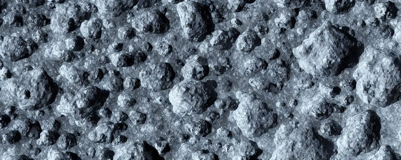 Image similar to ” tiny rocky asteroid in space, [ cinematic, detailed, epic, widescreen, opening, establishing, mattepainting, photorealistic, realistic textures, octane render ] ”