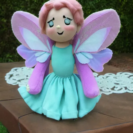 Prompt: plush fairy